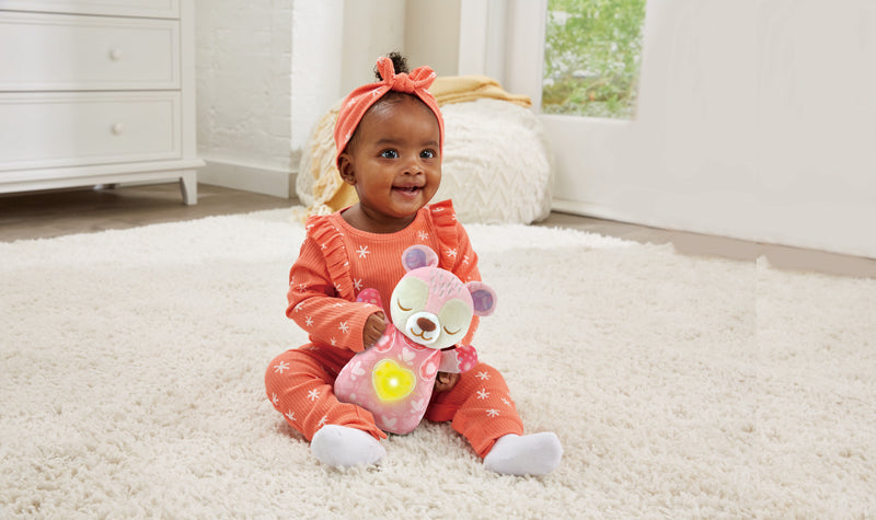 VTech Soothing Sounds Bear pink l Baby City UK Retailer