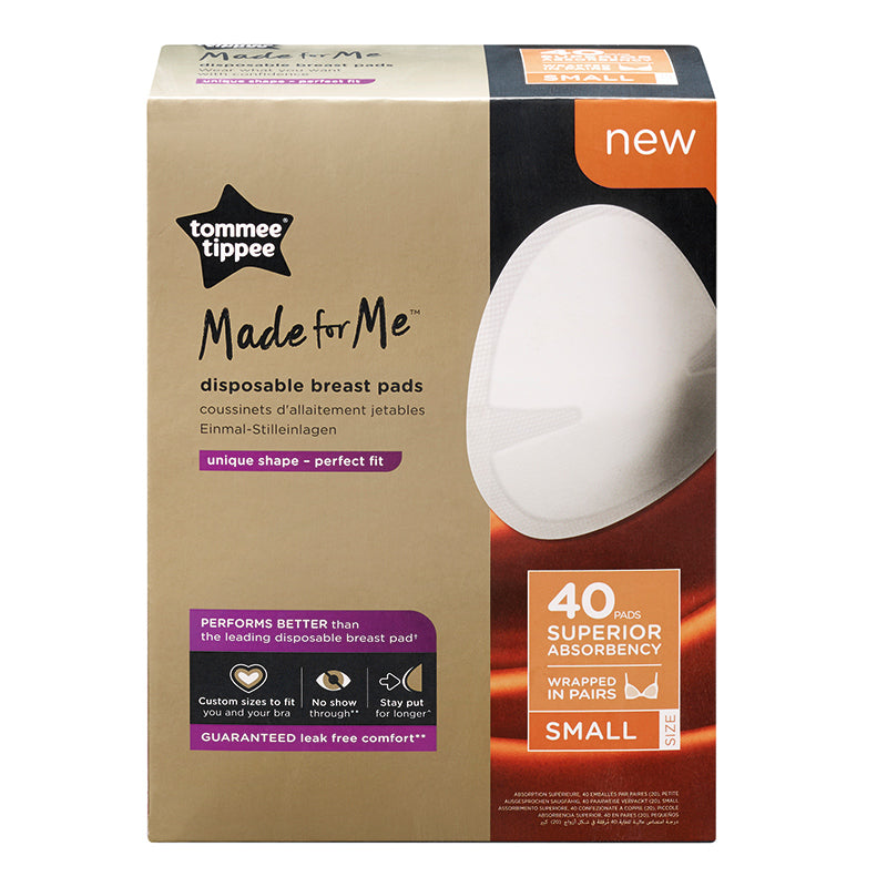 Tommee Tippee 40x Daily Breast Pads - Small at Baby City