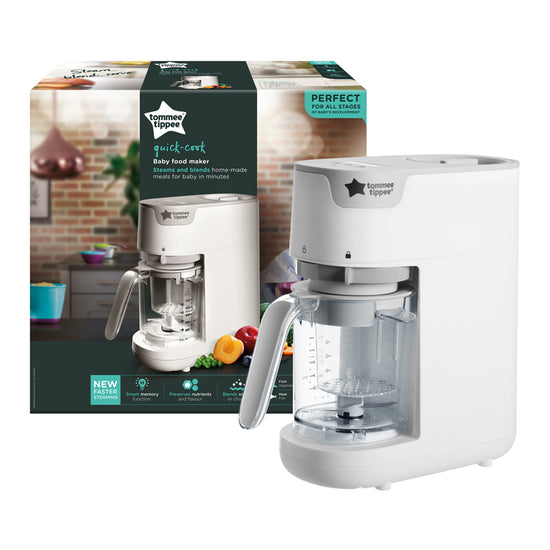 Tommee Tippee Quick Cook Food Steamer & Blender at Baby City