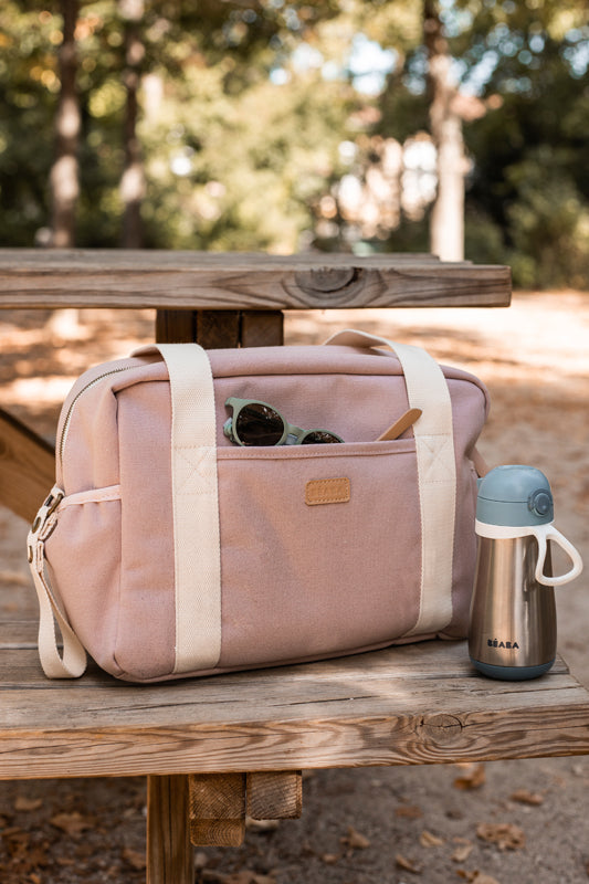 Baby City Stockist of Béaba Paris Changing Bag Dusty Pink