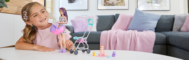 Barbie Skipper Stroller Doll at Vendor Baby City
