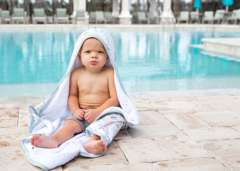 Copper Pearl Premium Knit Hooded Towel Rex at The Baby City Store