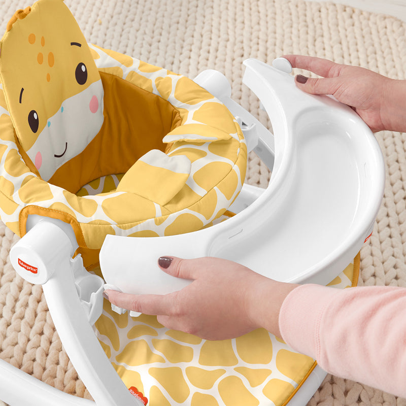 Fisher-Price Sit Me Up- Tray Giraffe at The Baby City Store