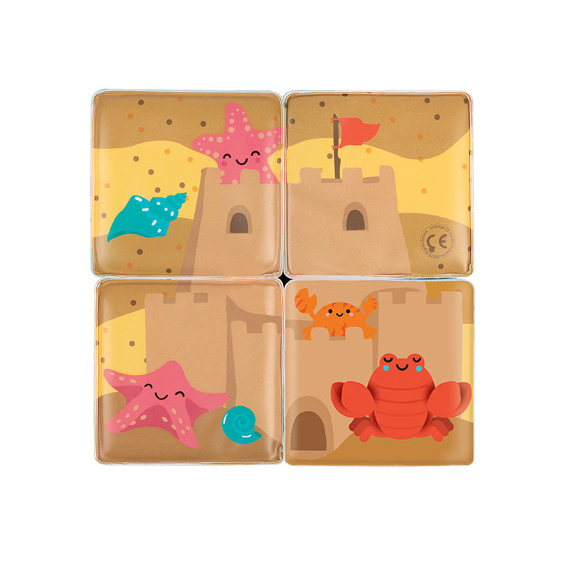 Janod Bath Cubes 4Pk l Baby City UK Retailer