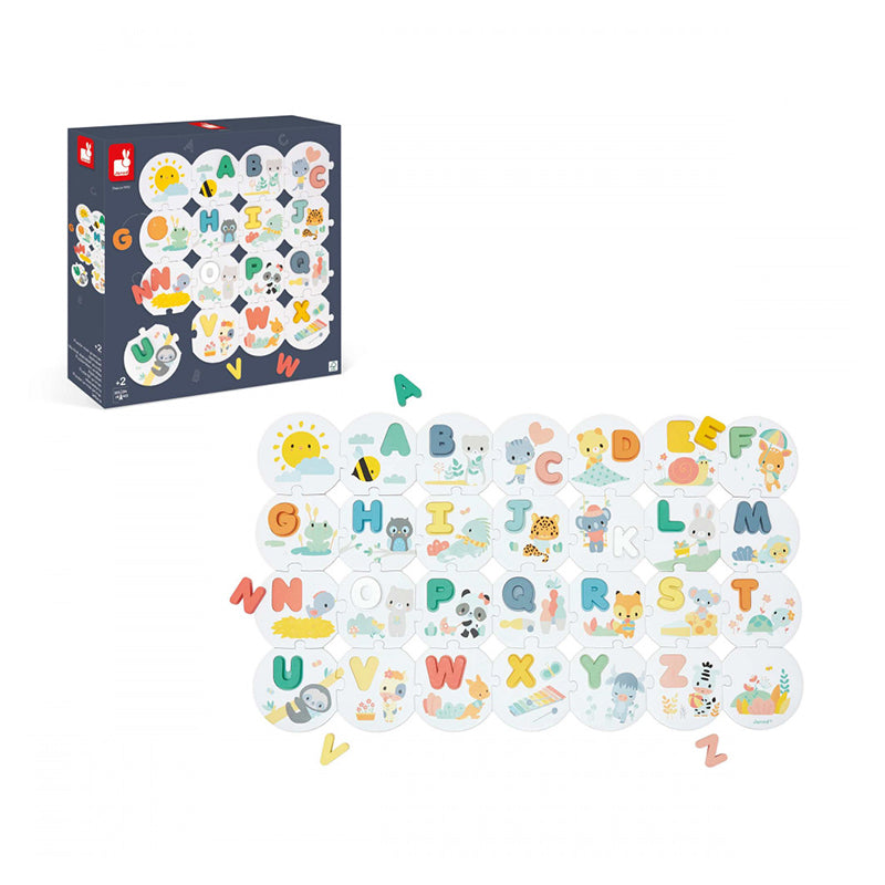 Janod Pure My First Alphabet Puzzle l Available at Baby City
