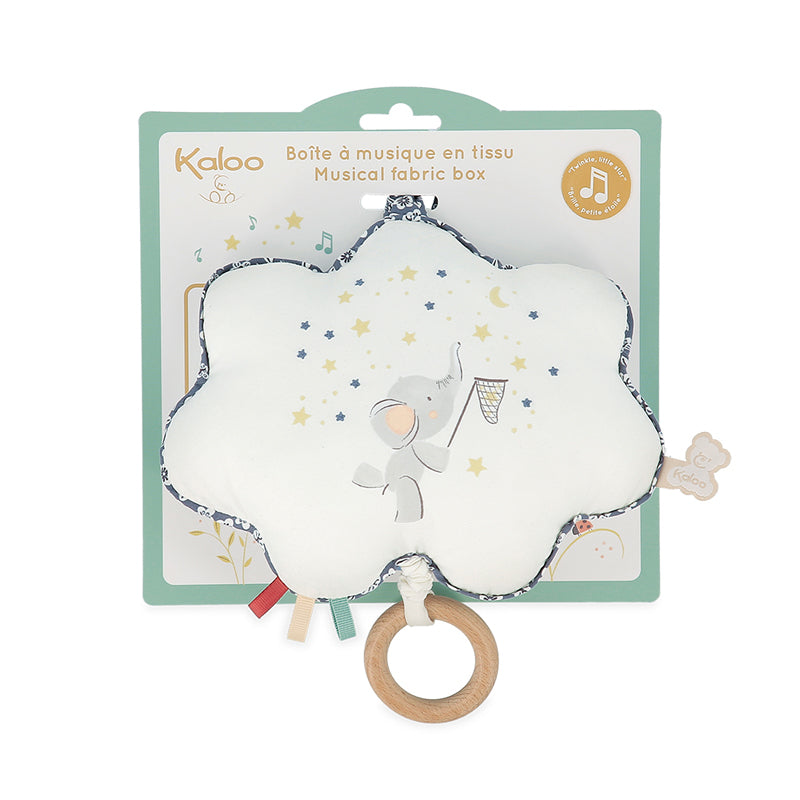 Kaloo Petites Chansons Musical Fabric Box Little Star l Baby City UK Retailer