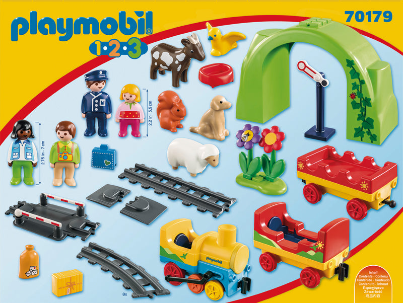 Playmobil 1.2.3 My First Train Set l Available at Baby City