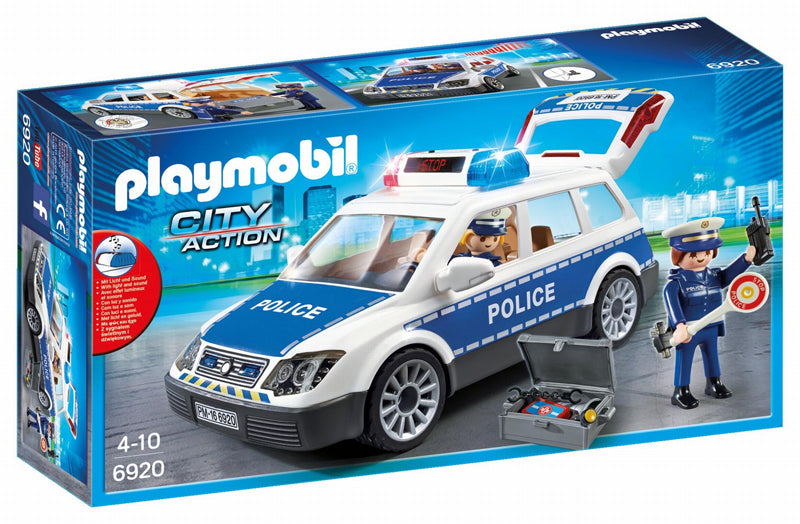 Playmobil Squad Car with Lights and Sound at The Baby City Store