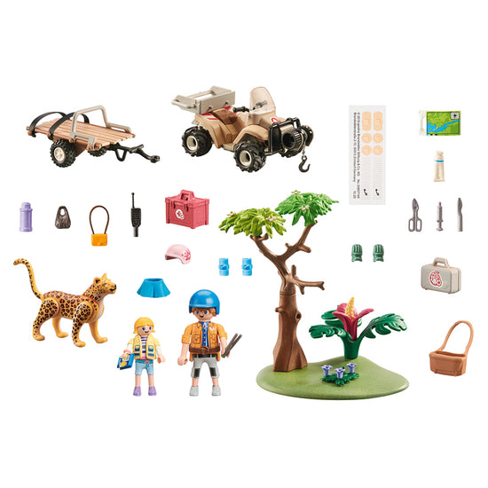 Playmobil Wiltopia Animal Rescue Quad with Trailer l For Sale at Baby City