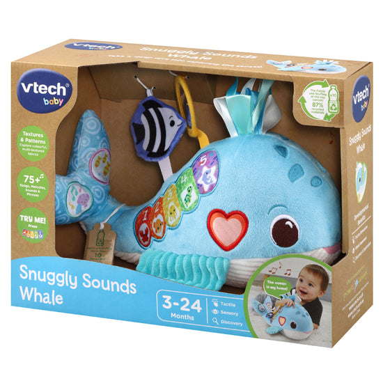 VTech Snuggly Sounds Whale at Vendor Baby City