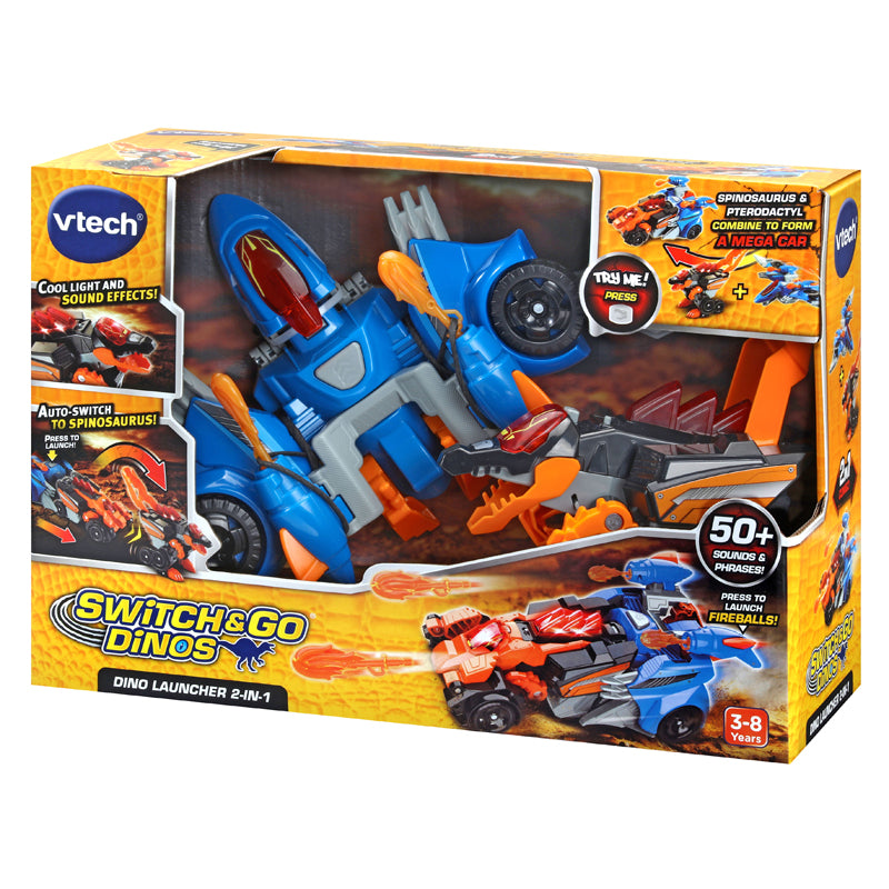 VTech Switch & Go Dinos® Dino Launcher 2-in-1 at The Baby City Store
