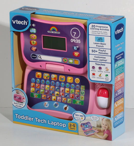 VTech Toddler Tech Laptop pink at Vendor Baby City