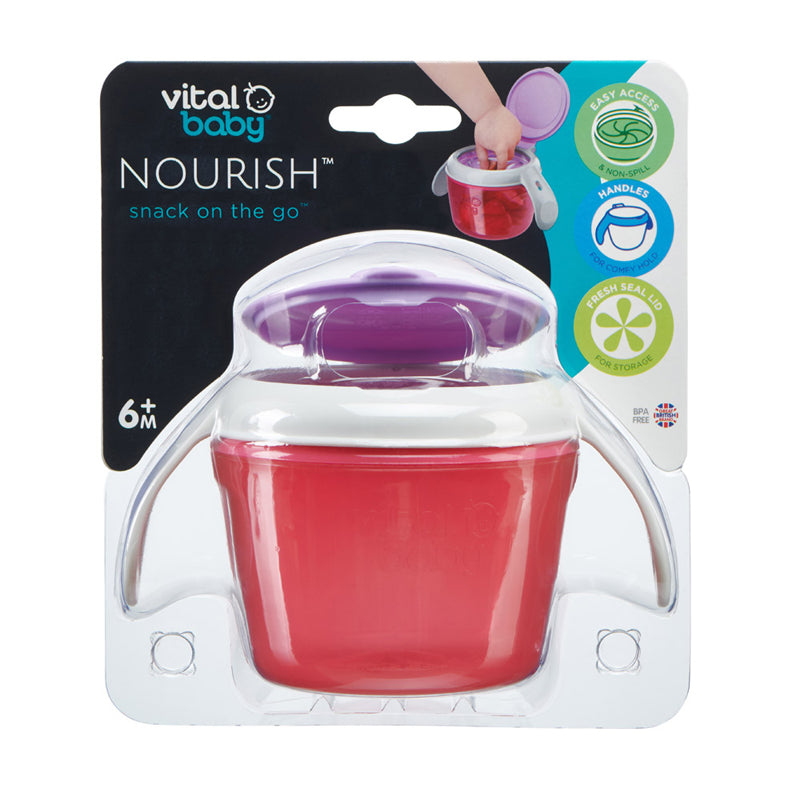 Vital Baby NOURISH Snack On The Go Fizz at The Baby City Store