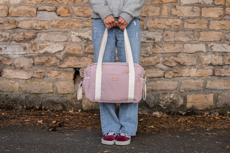 Béaba Paris Changing Bag Dusty Pink at The Baby City Store