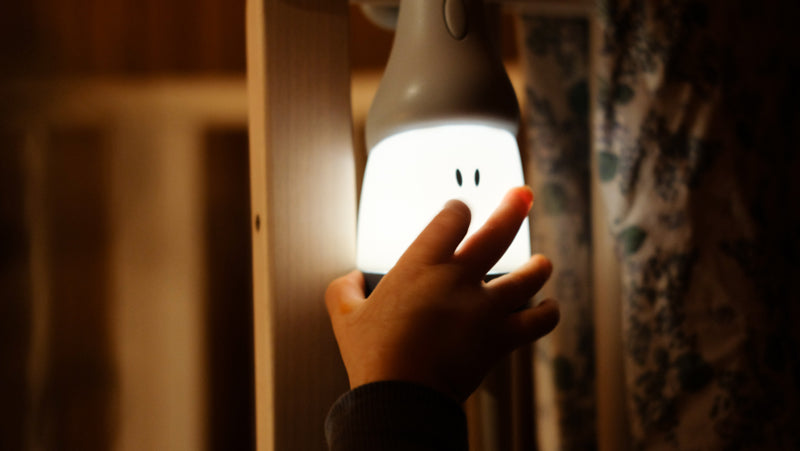 Béaba Pixie Torch 2-in-1 Portable Night Light - Chalk Pink at Vendor Baby City