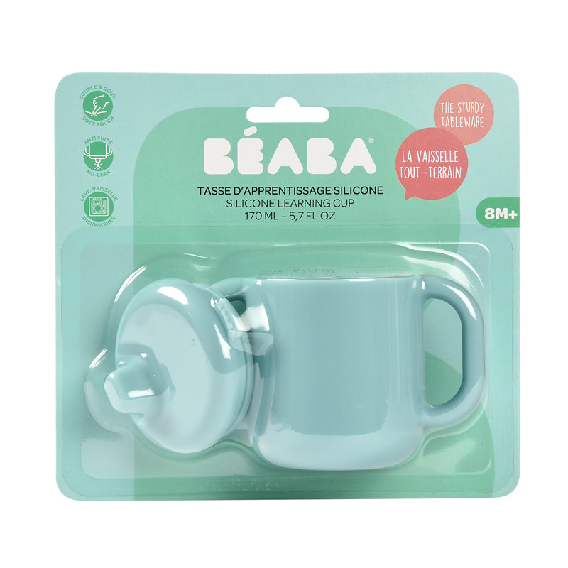 Béaba Silicone Learning Cup Blue at Vendor Baby City