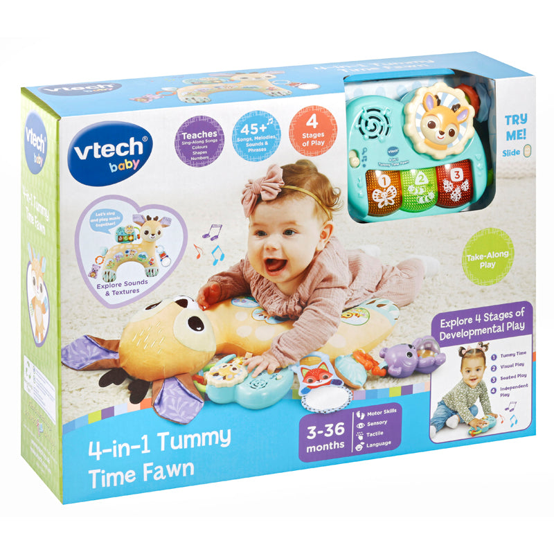 VTech 4-in-1 Tummy Time Fawn at Vendor Baby City