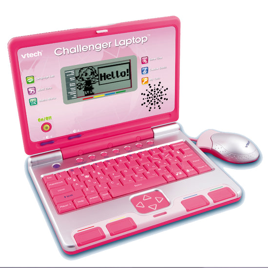 VTech Challenger Laptop Pink at Baby City