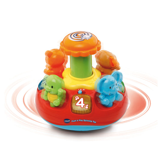 VTech Push & Play Spinning Top at Baby City