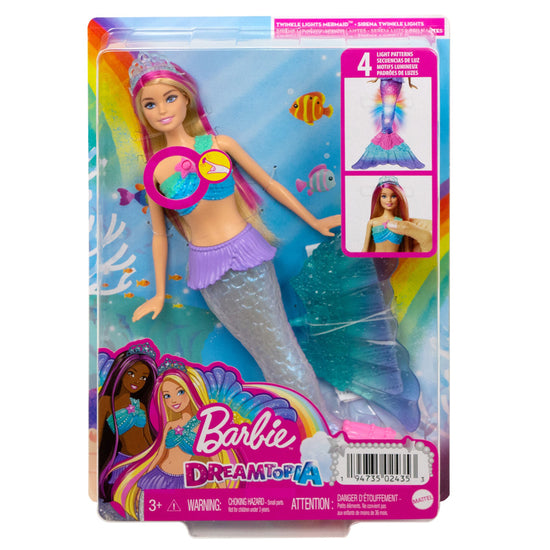 Baby City Retailer of Barbie Dreamtopia Twinkle Light Up Mermaid