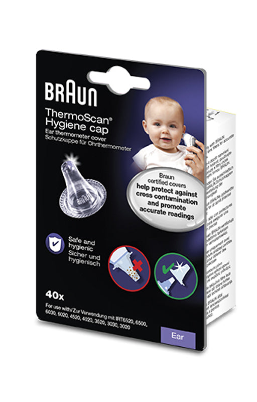 Braun Hygiene Cap 40Pk l Baby City UK Stockist