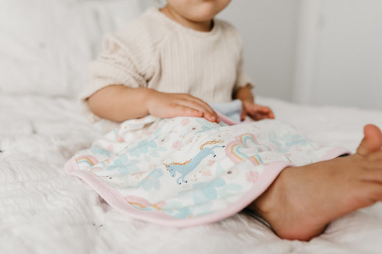 Copper Pearl Lovey 3 Layer Comfort Blanket Whimsy 2Pk l Baby City UK Stockist