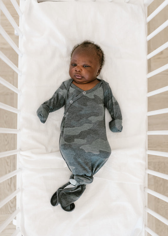 Copper Pearl Newborn Gown Hunter l To Buy at Baby City