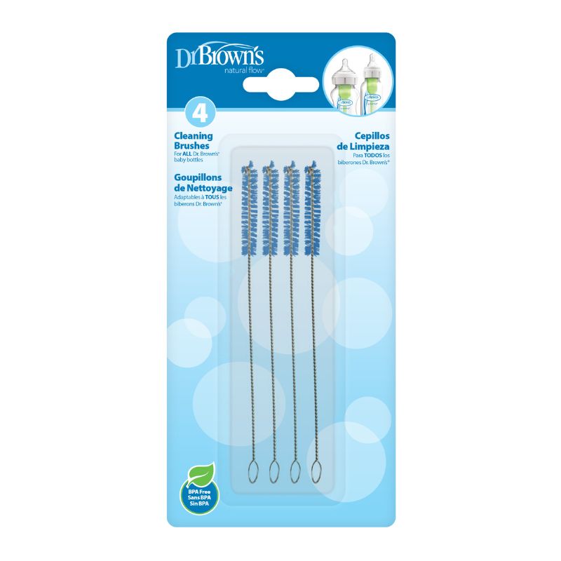 Dr. Brown's Options Small Vent Brushes 4Pk l Baby City UK Stockist