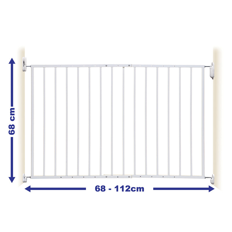Dreambaby Arizona Extenda 2-Panel Gate White l To Buy at Baby City