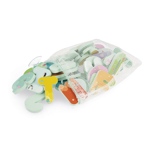 Janod Bath Time Letters And Numbers l Baby City UK Stockist