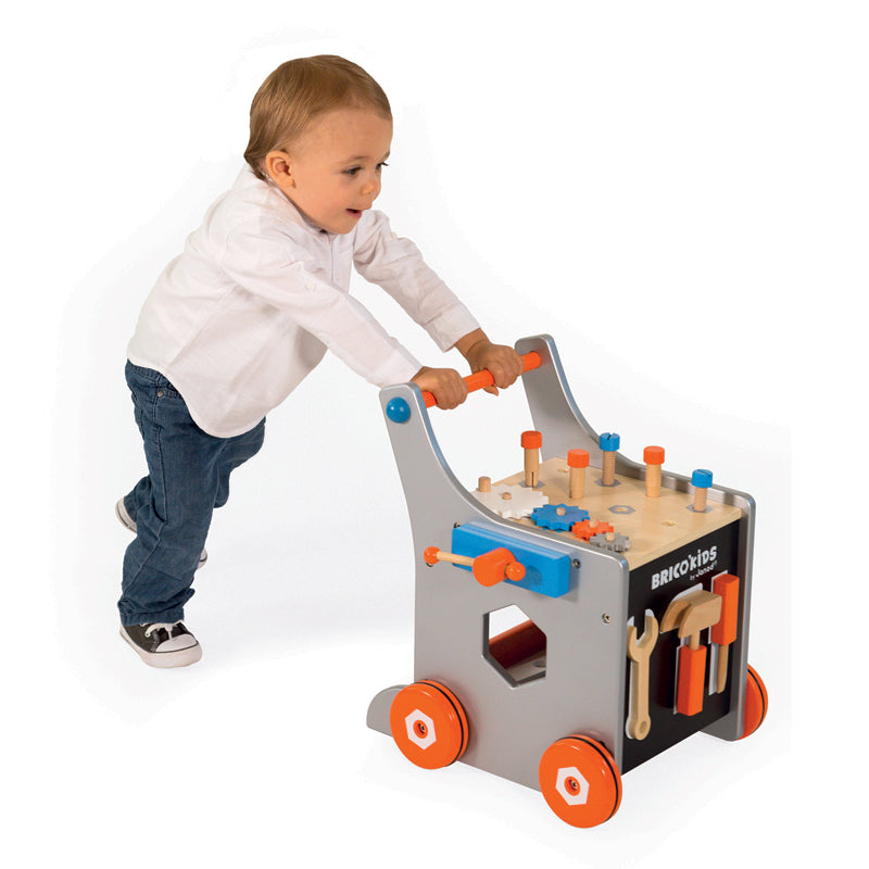 Janod Brico Kids Magnetic DIY Trolley l Baby City UK Stockist
