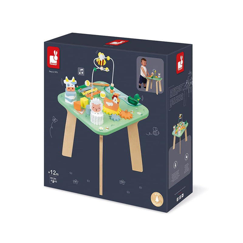 Janod Meadow Activity Table l Baby City UK Stockist