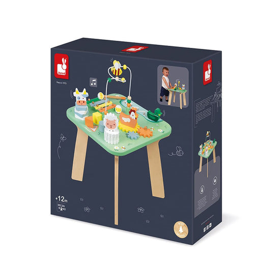 Janod Meadow Activity Table l Baby City UK Stockist
