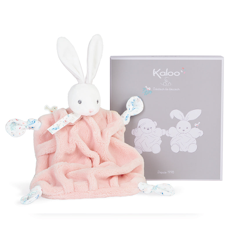 Kaloo Plume Doudou Rabbit Powder Pink l Baby City UK Stockist