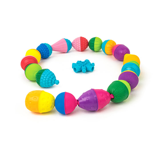 Lalaboom Bag Of Beads And Accessories 28Pk l Baby City UK Stockist