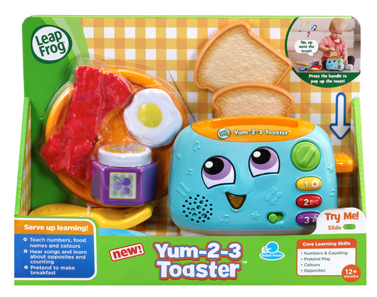 Leap Frog Yum-2-3 Toaster l Baby City UK Stockist