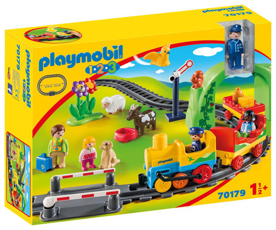 Playmobil 1.2.3 My First Train Set at The Baby City Store