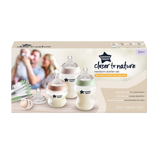 Tommee Tippee Closer to Nature Bottle Starter Kit l Baby City UK Retailer