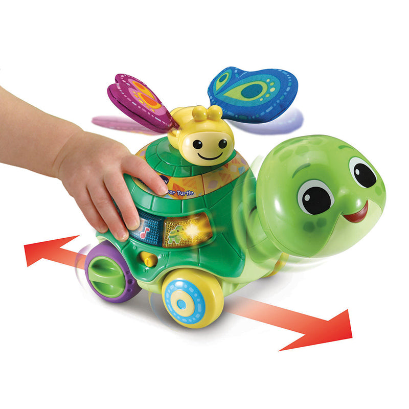 VTech 2-in-1 Push & Discover Turtle l Baby City UK Stockist