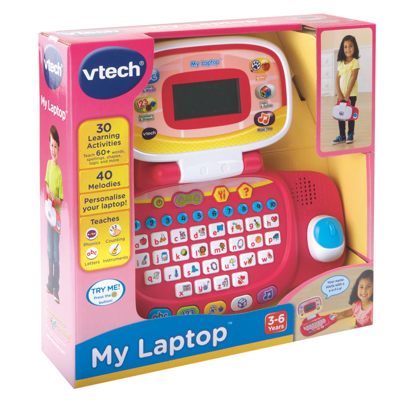 VTech My Laptop™ Pink l Baby City UK Stockist