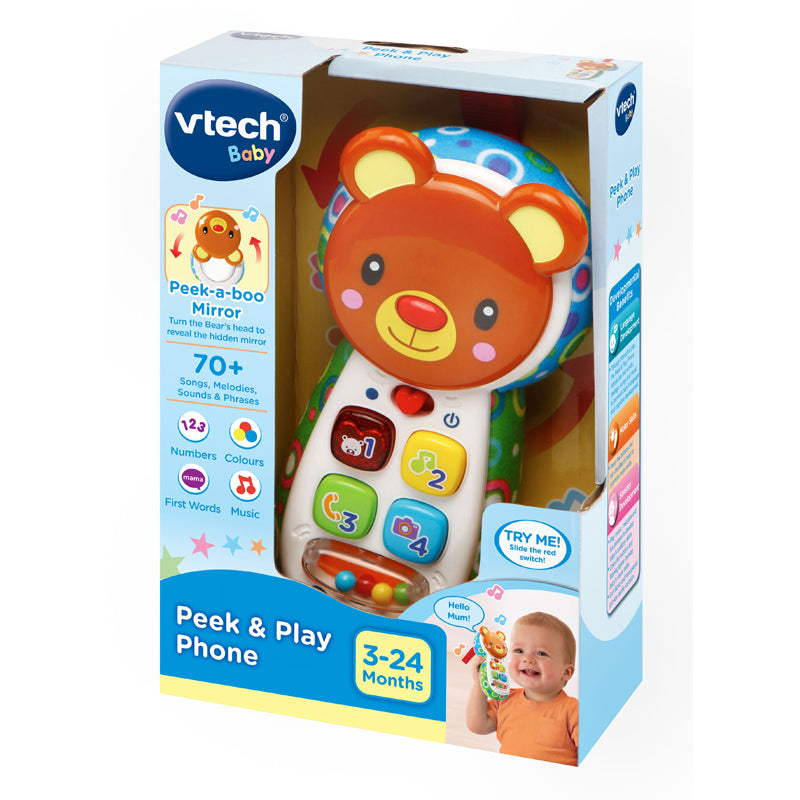VTech Peek & Play Phone l Baby City UK Retailer