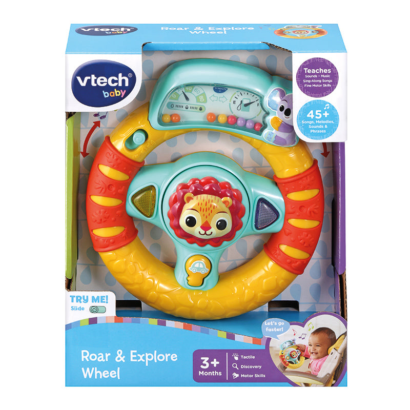 VTech Roar and Explore Wheel l Baby City UK Stockist