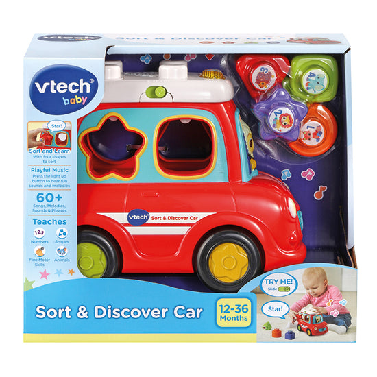 VTech Sort & Discover Car l Baby City UK Stockist