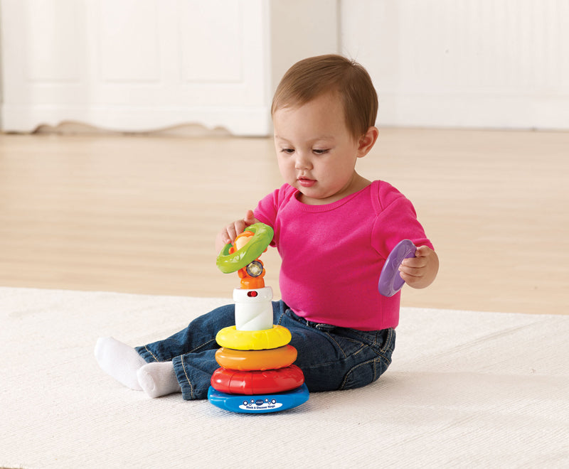 VTech Stack & Discover Rings l Baby City UK Stockist