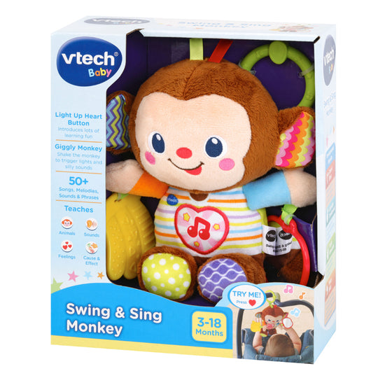 VTech Swing & Sing Monkey l Baby City UK Stockist