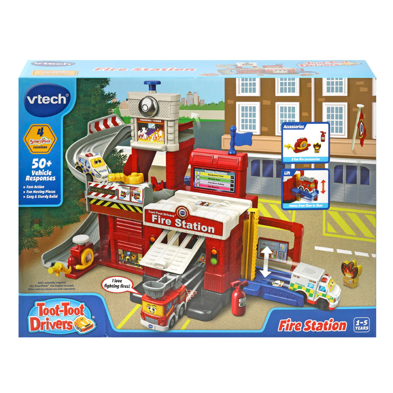VTech Toot-Toot Drivers® Fire Station at The Baby City Store