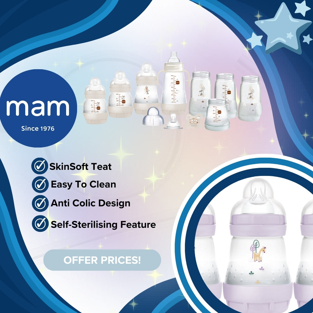 Why choose MAM - the market share leader in feeding bottles?