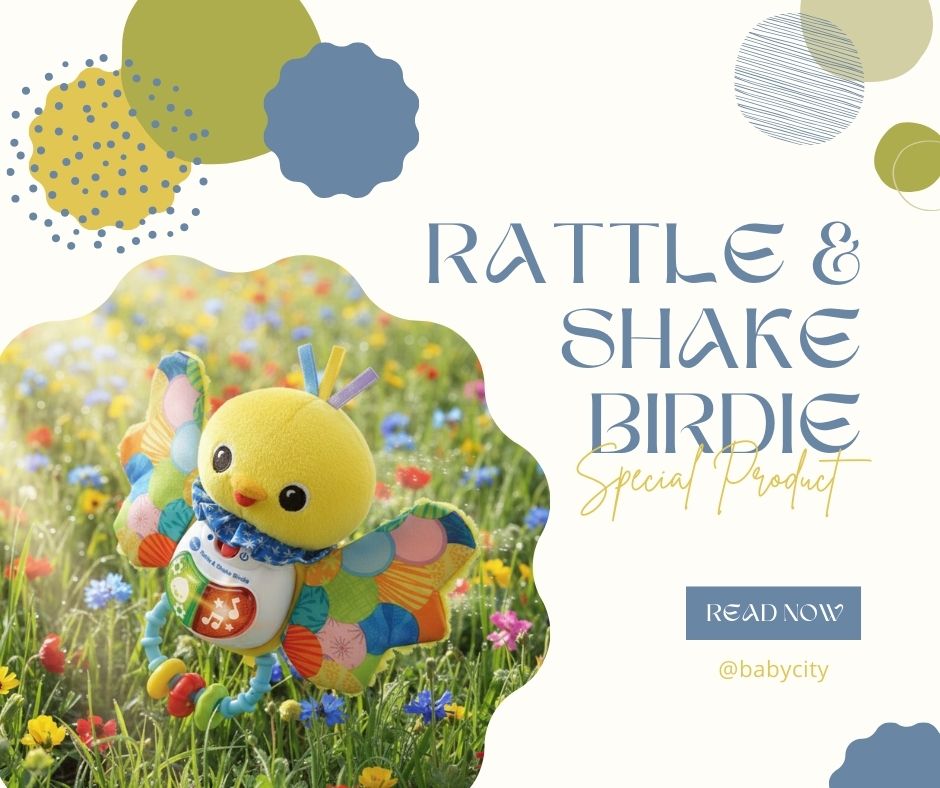 Fun from 3 months with the VTech Rattle & Shake Birdie