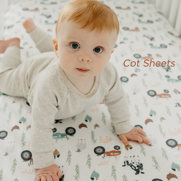 Gorgeous Cot Sheets at Baby City