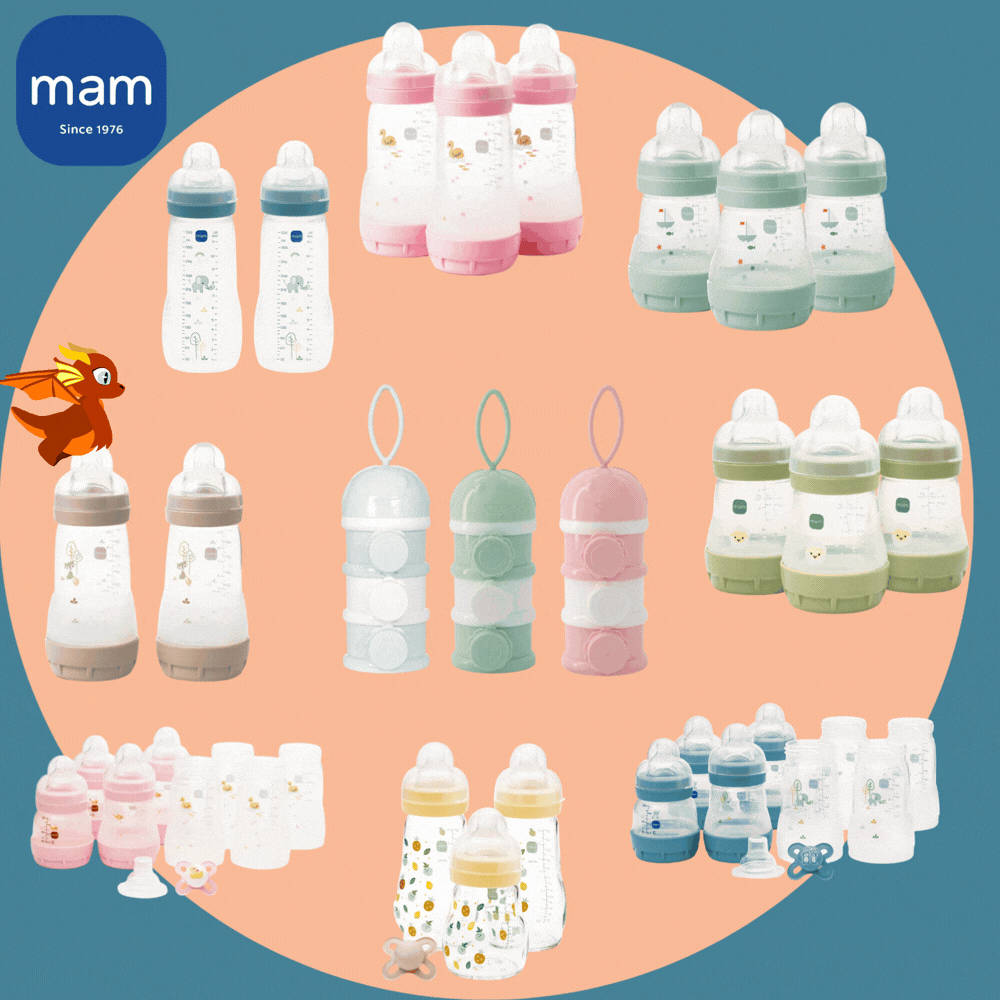 FREE Formula Dispenser with Every MAM Bottle Set